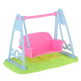 Max 1/12 Dollhouse Miniature Furniture Garden Swing Seat High Quality Plastic