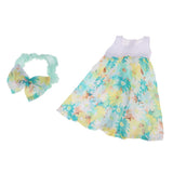 Max 1/3 BJD Dolls Clothes Nightdress Sleepwear for 60cm Night Lolita Doll Green