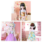 Max 1/3 BJD Dolls Clothes Nightdress Sleepwear for 60cm Night Lolita Doll Green