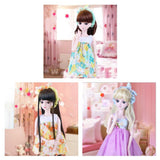 Max 1/3 BJD Dolls Clothes Nightdress Sleepwear for 60cm Night Lolita Doll Green