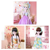 Max 1/3 BJD Dolls Clothes Nightdress Sleepwear for 60cm Night Lolita Doll Green