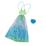 Max 1/6 Fashion Sequin Backless Evening Dress for Blythe Doll Dress Up Accessory