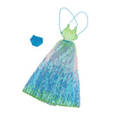 Max 1/6 Fashion Sequin Backless Evening Dress for Blythe Doll Dress Up Accessory