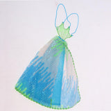Max 1/6 Fashion Sequin Backless Evening Dress for Blythe Doll Dress Up Accessory
