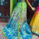 Max 1/6 Fashion Sequin Backless Evening Dress for Blythe Doll Dress Up Accessory