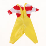 Max 1/6 Lovely Suspender Pants & Striped Jumpsuit Set for Blythe Doll Dress Up