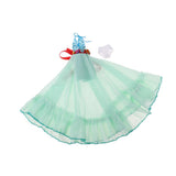 Max 1/6 Trendy V-neck Beach Gauzy Dress Green for Blythe Doll Dress Up Accessory
