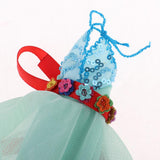 Max 1/6 Trendy V-neck Beach Gauzy Dress Green for Blythe Doll Dress Up Accessory