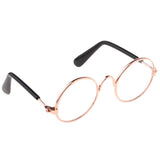 Max 1/6 BJD Doll Eyegalsses Eyewear Golden Frame for Blythe  Dolls Clear