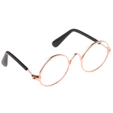 Max 1/6 BJD Doll Eyegalsses Eyewear Golden Frame for Blythe  Dolls Clear