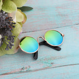 Max 1/6 Cool Sunglasses Glasses for Blythe Doll Toy Clothes Accessories Gold B