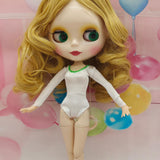 Max Lovely Doll Clothes Set for Blythe Girl Doll Dress up Accessory Rose Red