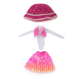 Max Lovely Doll Clothes Set for Blythe Girl Doll Dress up Accessory Rose Red