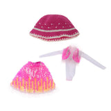 Max Lovely Doll Clothes Set for Blythe Girl Doll Dress up Accessory Rose Red