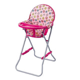 Max Lifelike Baby High Chair Model for Simulation Doll Furniture Playset Toy