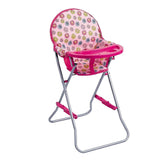 Max Lifelike Baby High Chair Model for Simulation Doll Furniture Playset Toy