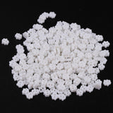Max 300pcs Doll Clothing Accessories DIY Doll Mini Nylon Tiny Buttons  White