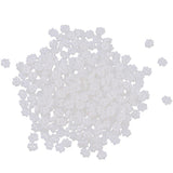 Max 300pcs Doll Clothing Accessories DIY Doll Mini Nylon Tiny Buttons  White