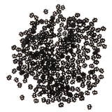 Max 300pcs Doll Clothing Accessories DIY Doll Mini Nylon Tiny Buttons  Black