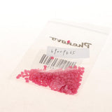 Max 300pcs Heart Shapes Mini Buttons BJD Doll Clothes Accessories 4mm Rose Red