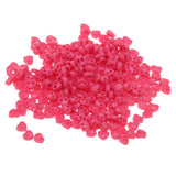 Max 300pcs Heart Shapes Mini Buttons BJD Doll Clothes Accessories 4mm Rose Red