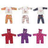 Max Cute Rompers Pajamas Nighgown for 18inch Dolls Clothes Purple