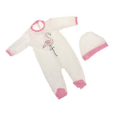 Max 18inch Dolls Clothes Jumpsuit Hat Pajamas for Dolls Pattern 1
