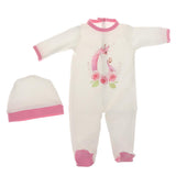 Max 18inch Dolls Clothes Jumpsuit Hat Pajamas for Dolls Pattern 3