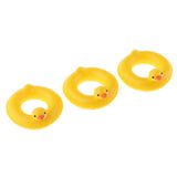 Max 1/12 Dollhouse Miniature Resin Duck Swim Rings Swimming Laps Lifebelt Accs