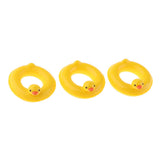 Max 1/12 Dollhouse Miniature Resin Duck Swim Rings Swimming Laps Lifebelt Accs