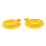 Max 1/12 Dollhouse Miniature Resin Duck Swim Rings Swimming Laps Lifebelt Accs