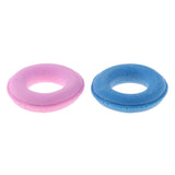 Max 2pcs 1/12 Dollhouse Miniature Resin Swim Rings Swimming Laps Lifebelt Accs