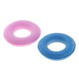 Max 2pcs 1/12 Dollhouse Miniature Resin Swim Rings Swimming Laps Lifebelt Accs