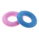 Max 2pcs 1/12 Dollhouse Miniature Resin Swim Rings Swimming Laps Lifebelt Accs