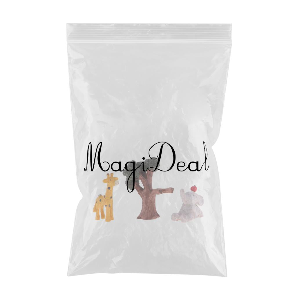 Max 1:12 Dollhouse Miniature Animals Room Ornaments Tree + Deer + Elephant
