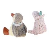 Max 1:12 Dollhouse Miniature Animals Home Ornaments Penguin + Polar Bear