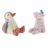 Max 1:12 Dollhouse Miniature Animals Home Ornaments Penguin + Polar Bear