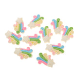 Max Cute Resin Miniature Craft Fairy Garden Ornament Moss Decor Star Rainbow
