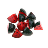 Max 10pcs Simulation Fake Fruit Toys for 1/12 Dollhouse Kitchen Decor Watermelon