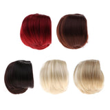 Max Fashion Male Doll Wig Short Hair DIY Making for 1/3 BJD Doll Accs Chocolate