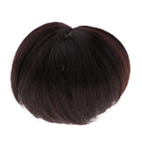 Max Fashion Male Doll Wig Short Hair DIY Making for 1/3 BJD Doll Accs Chocolate