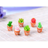 6Pcs Artificial Succulent Plants Mini Potted Succulents Picks for Home Table - Aladdin Shoppers