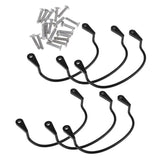 6pcs Plastic Pool Table Ring Nets Liners Hook Billiards Snooker Tables Mesh Thread Pocket Holder Part Accessories - Aladdin Shoppers