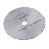 7 Pieces 1/8 Inch Shank High Speed Steel HSS Mini Circular Saw Blades with Mandrels for Metal Cutting Wood Working Rotary Tool - Aladdin Shoppers