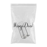 Novelty Stainless Steel Toothbrush Holder Wall Mounted Cup Holder for Home