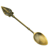 Max Vintage Ice Cream Tea Coffee Spoon Small Condiment Spoons Sugar Bronze 2