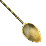 Max Vintage Ice Cream Tea Coffee Spoon Small Condiment Spoons Sugar Bronze 2