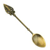 Max Vintage Ice Cream Tea Coffee Spoon Small Condiment Spoons Sugar Bronze 2