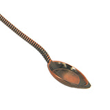 Max Creative Retro Coconut Tree Design Stainless Steel Soup /Coffee Spoon Red
