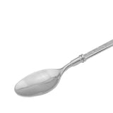 Max Creative Retro Flower Rattan Stainless Steel Soup /Coffee/Tea Spoon Silver